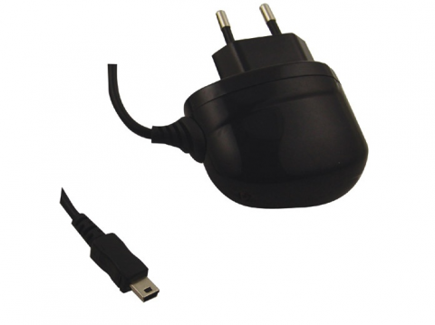 Tinklo įkroviklis 220V 5V 1A  mini USB 